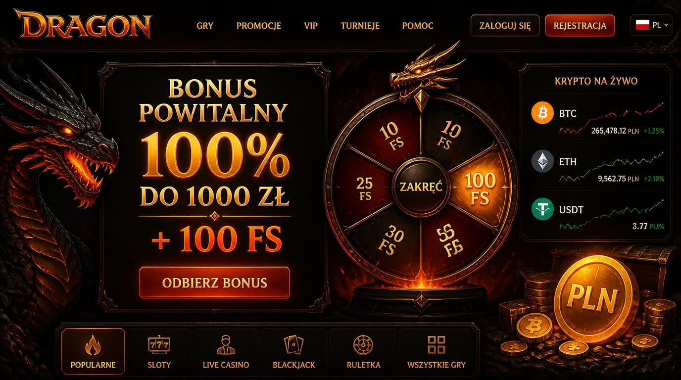 bonus powitalny z kryptowalutami i darmowymi spinami
